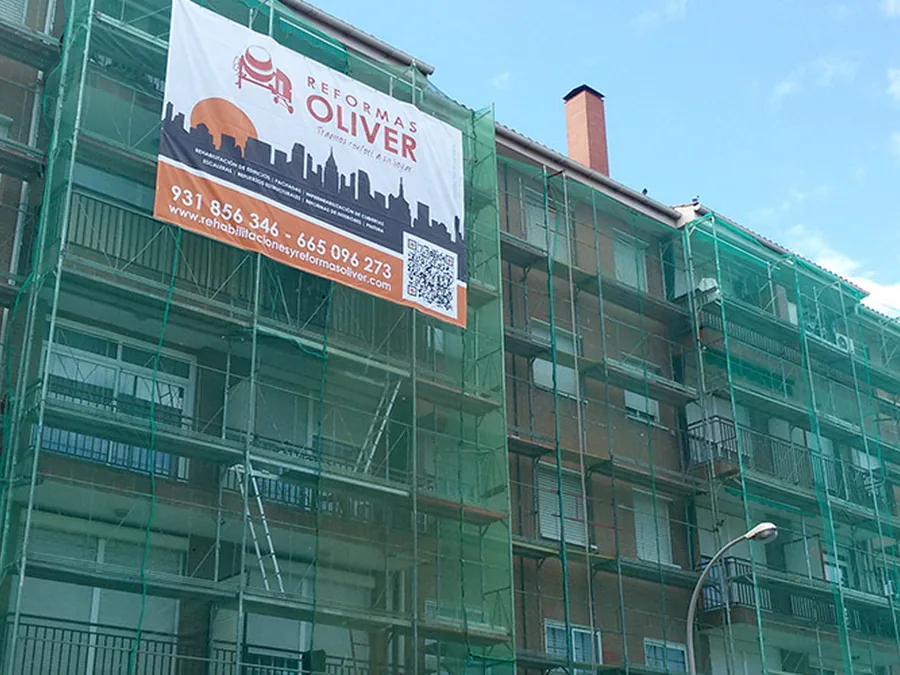 Rehabilitación de balcones y fachada en Molins de Rei