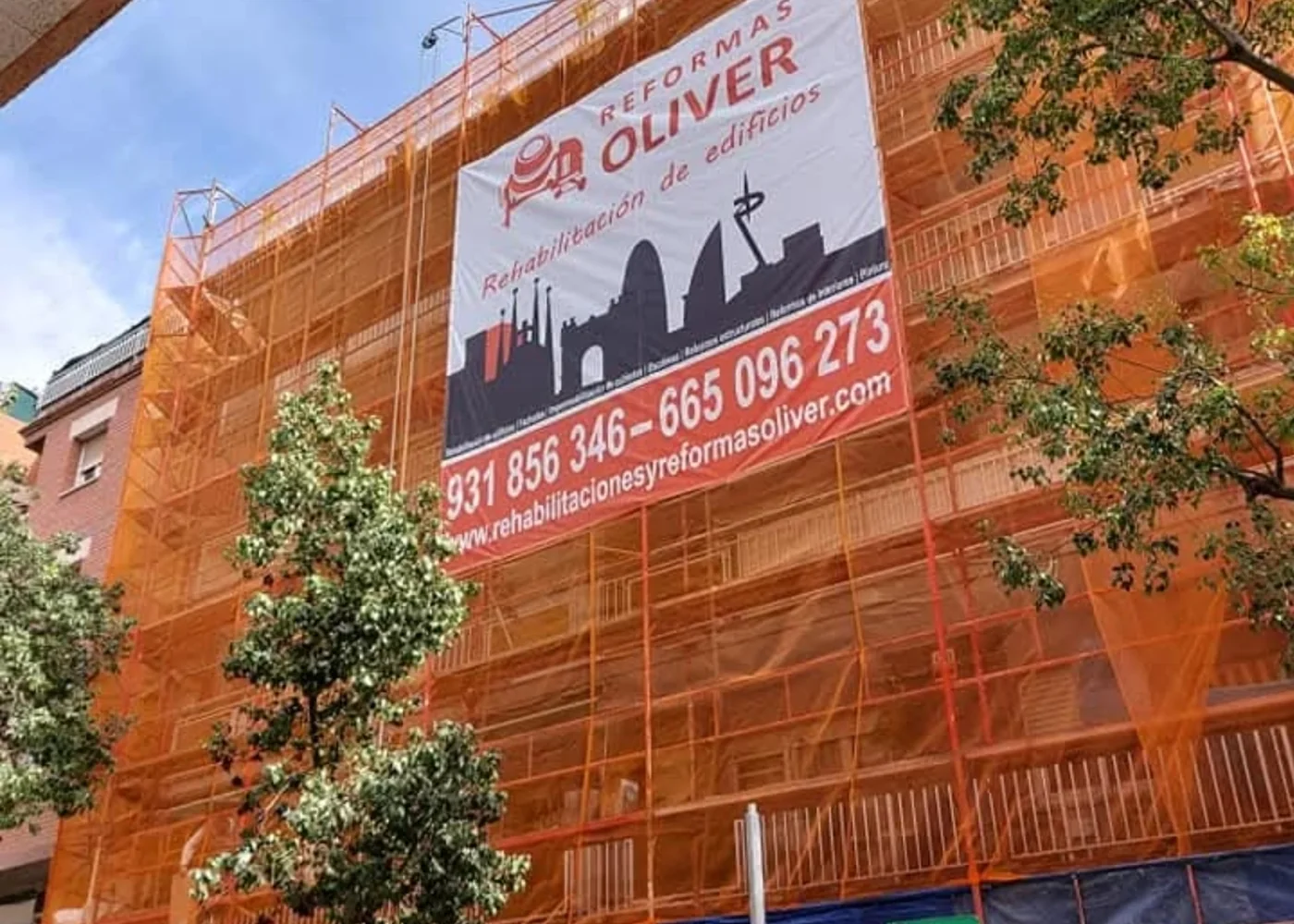Obra de mejora energética y rehabilitación de envolvente exterior